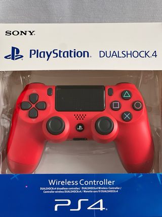 Mando DualShock PS4 Rojo