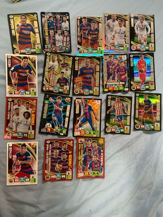 Cartas Fútbol Adrenalyn Exclusivas Antiguas