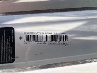 Patinete Decathlon blanco