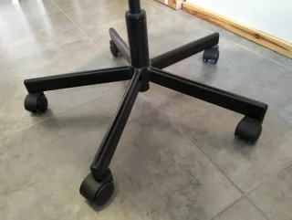 Silla giratoria RENBERGET Ikea Negra