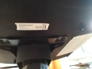 Silla giratoria RENBERGET Ikea Negra