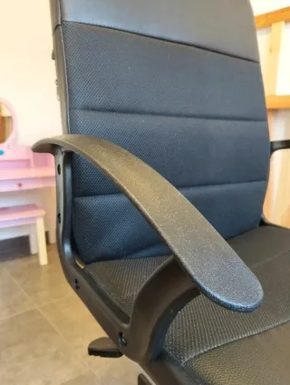 Silla giratoria RENBERGET Ikea Negra