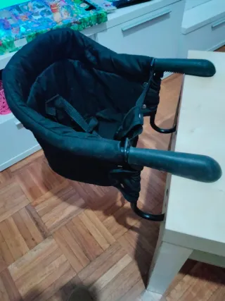 Trona portátil negra