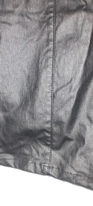 Vestido polipiel Lefties negro M