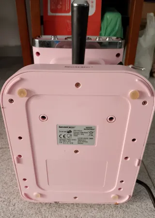 Cafetera Espresso Retro Silvercrest Rosa vintage