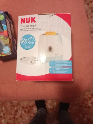 NUK Thermo Rapid Calienta Biberones Coche-Casa