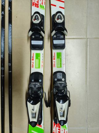 Conjunto esquí y palos niño