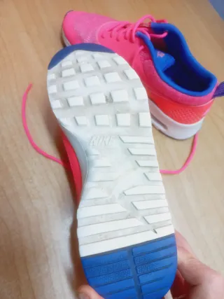 Deportivas Nike Mujer Rosa y Azul