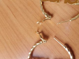 Aros Tous Acero Dorado