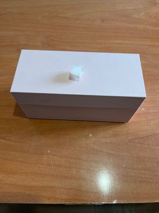 Caja de almacenamiento rosa