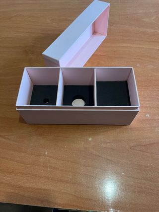 Caja de almacenamiento rosa