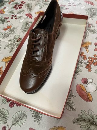 Botines Joni Piel Marrón Talla 36