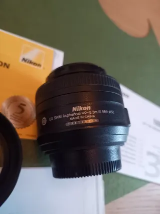 Objetivo Nikon AF-S DX Nikkor 35mm f/1.8G