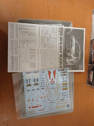 Maqueta Mitsubishi Lancer Evo III 1/24 Hasegawa