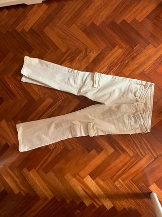 Pantalón cargo beige Mango Teen