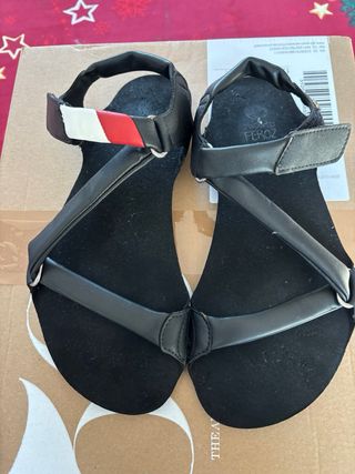 Sandalias Barefoot Negras Talla 37 zapato feroz