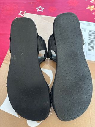 Sandalias Barefoot Negras Talla 37 zapato feroz