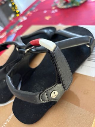 Sandalias Barefoot Negras Talla 37 zapato feroz