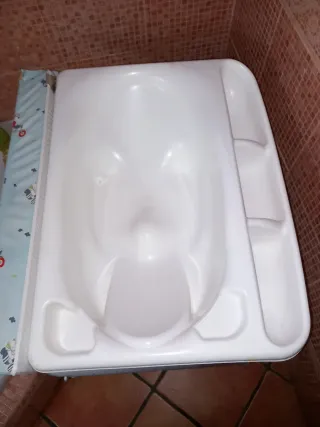 Bañera cambiador para bebé