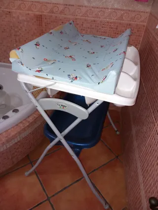 Bañera cambiador para bebé