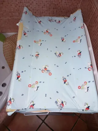 Bañera cambiador para bebé