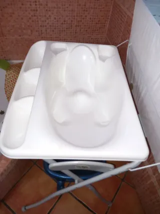 Bañera cambiador para bebé