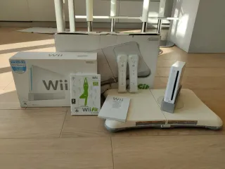 Nintendo Wii Bianca + Wii Fit