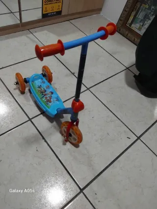 Patinete Patrulla Canina 3 Ruedas
