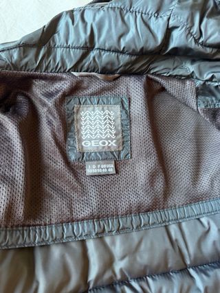 Cazadora Geox Negra Talla L