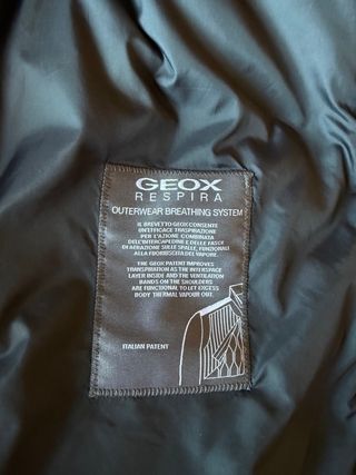 Cazadora Geox Negra Talla L