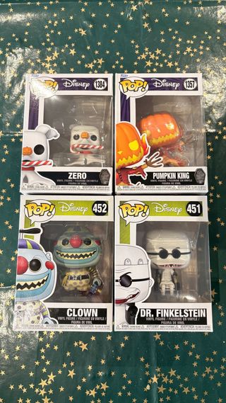 Pack Funko Pop Pesadilla Antes de Navidad