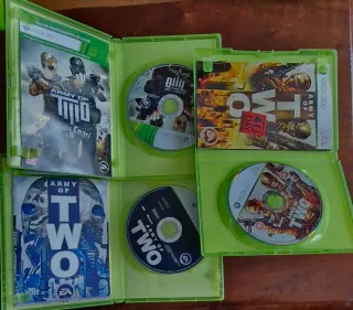 🇪🇦 Lote 3 juegos Army of Two Xbox 360