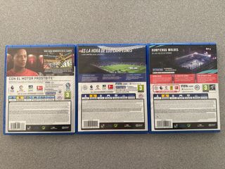 Pack 3 Juegos FIFA PS4 (Fifa 17, 19 y 20)
