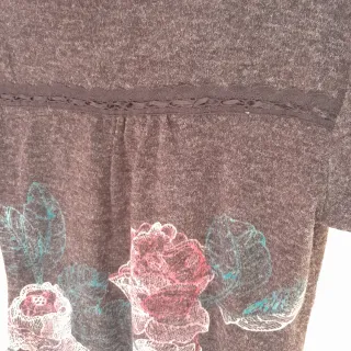 Abito Lavand tg S con rose