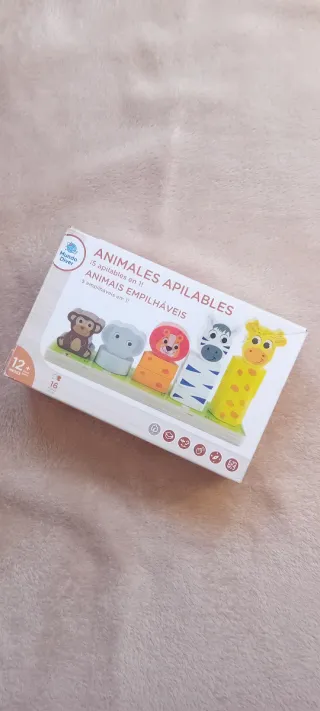 Juego de apilar animales Mundo Diver