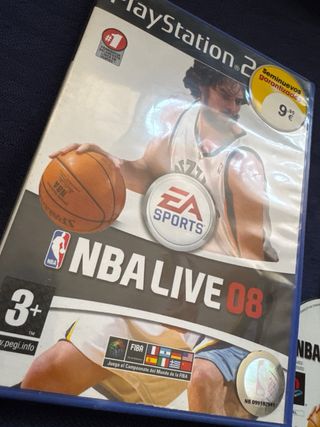 NBA Live 08 PlayStation 2