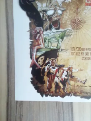 Póster de película Hook (El Capitán Garfio)