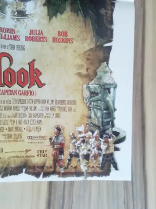 Póster de película Hook (El Capitán Garfio)