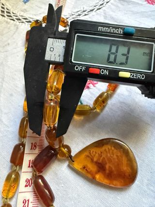 Collar de Ámbar Natural