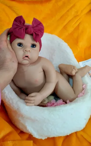 Bebé Reborn Silicona Completa 51 cm