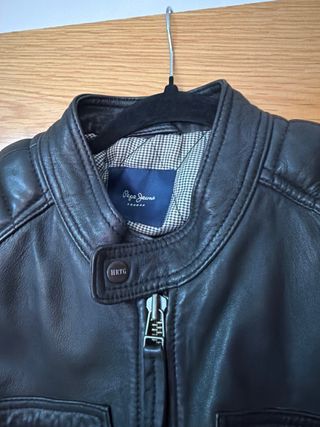Chaqueta de piel Pepe Jeans
