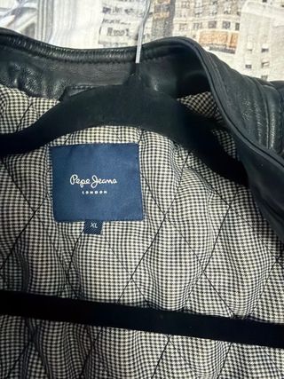 Chaqueta de piel Pepe Jeans