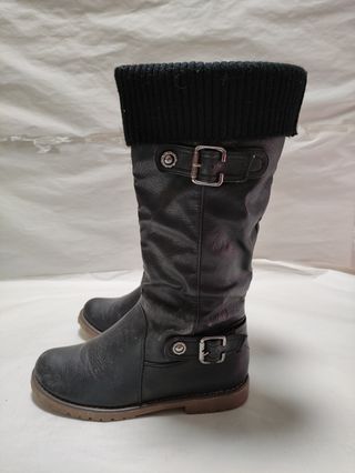 Stivali invernali donna 38 pelle nera