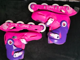 Patines rosas talla 32-34