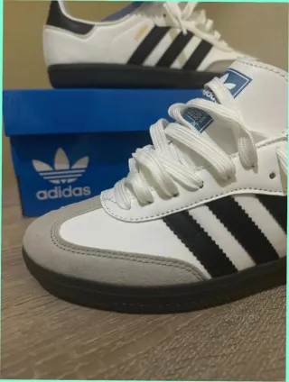 Adidas Samba OG Blancas y Negras
