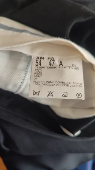 Traje Cortefiel Gris Oscuro