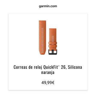 Correa ORIGINAL GARMIN NUEVA