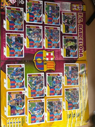 Álbum Cromos LaLiga Santander 2017-18 Completo