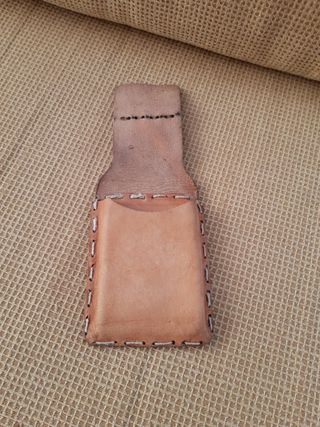 Cartera pitillera cuero