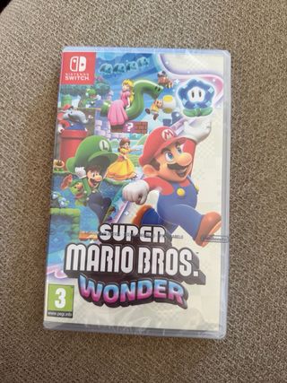 Nintendo Switch Super Mario Bros Wonder Sin Abrir